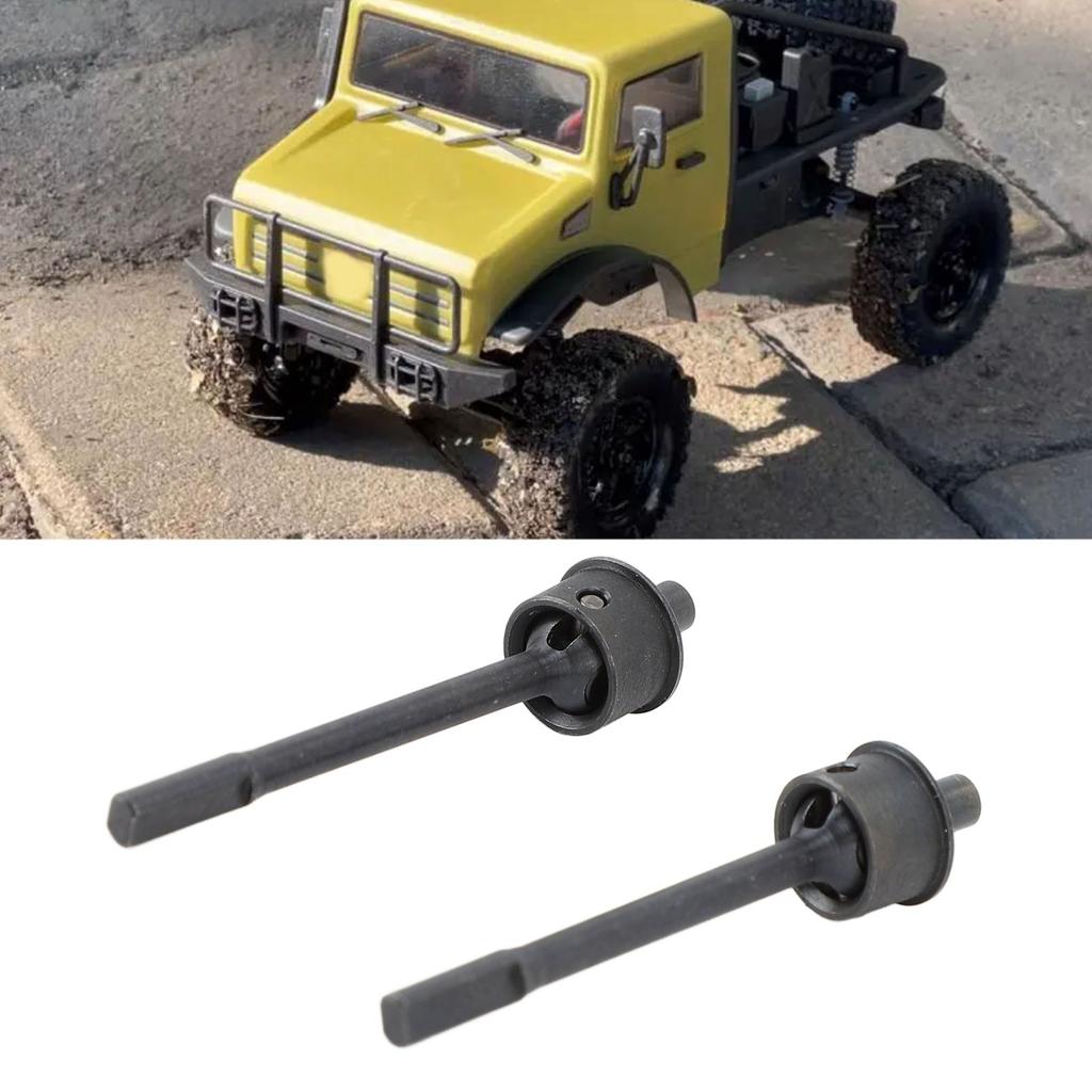 2PCS RC Drive Shaft Iron Front CVD Drive Shaft Upgrade Parts for HOBBYPLUS 1/18 4WD CP18P RC Cars