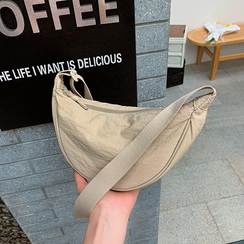 Stylish Mini Crossbody Bag For Women Versatile Compact Nylon Material Trendy Design