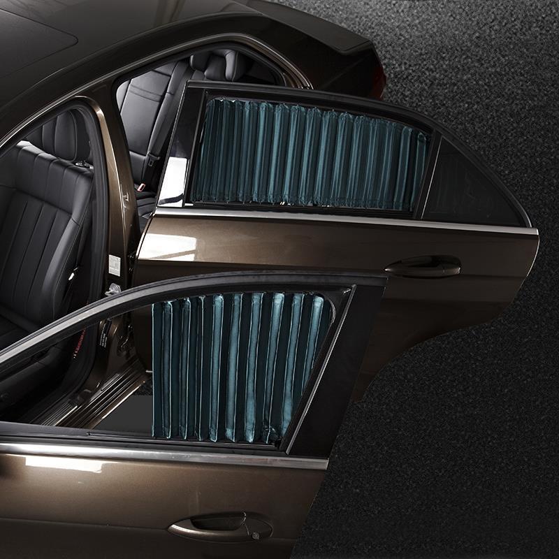 Pentium B50 Car Curtain Telescopic Sunshade for Heat Insulation and UV Protection