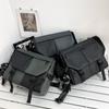 Nylon Crossbody Shoulder Bag Multi-pocket Large Capacity Bag Waterproof Messenger Bag  Cycling Use