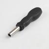 1pc 6.35mm Screwdriver Handle Soft Grip Rubber Hexagonal Screwdriver Bits Portable Replacement Extension Handle Tool 126mm