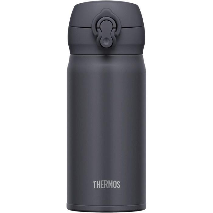 Thermos Stainless Steel Bottle Vacuum Insulated Mug 350ml Smoke Black JNL-356 SMB