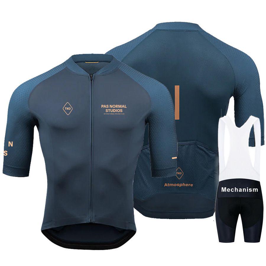 2023 Men's Team Edition Summer Cycling Suit Set - Short Sleeve Road Bike Apparel
