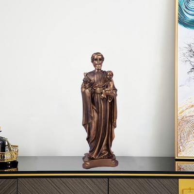 Statues Catholic Spiritual Family Chapel Blessed Series Figurines Sculpture Shelf Tabletop Decor