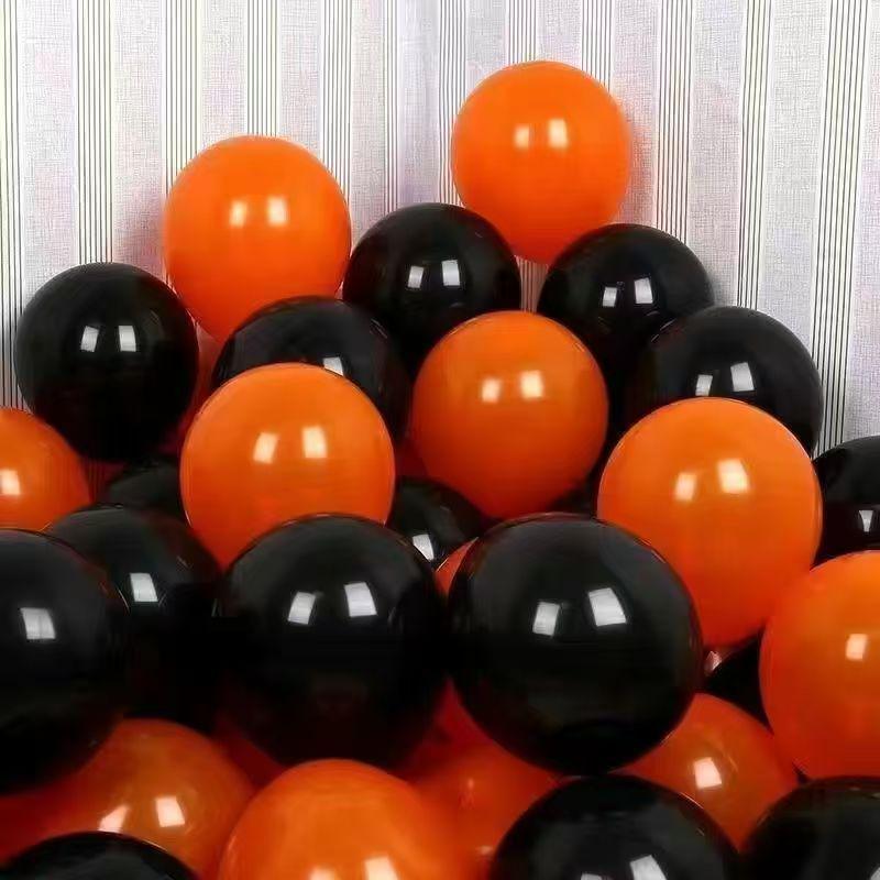 

Halloween Balloon Arrangement: Ghost, Pumpkin, Skull Decorations for Bars and Malls