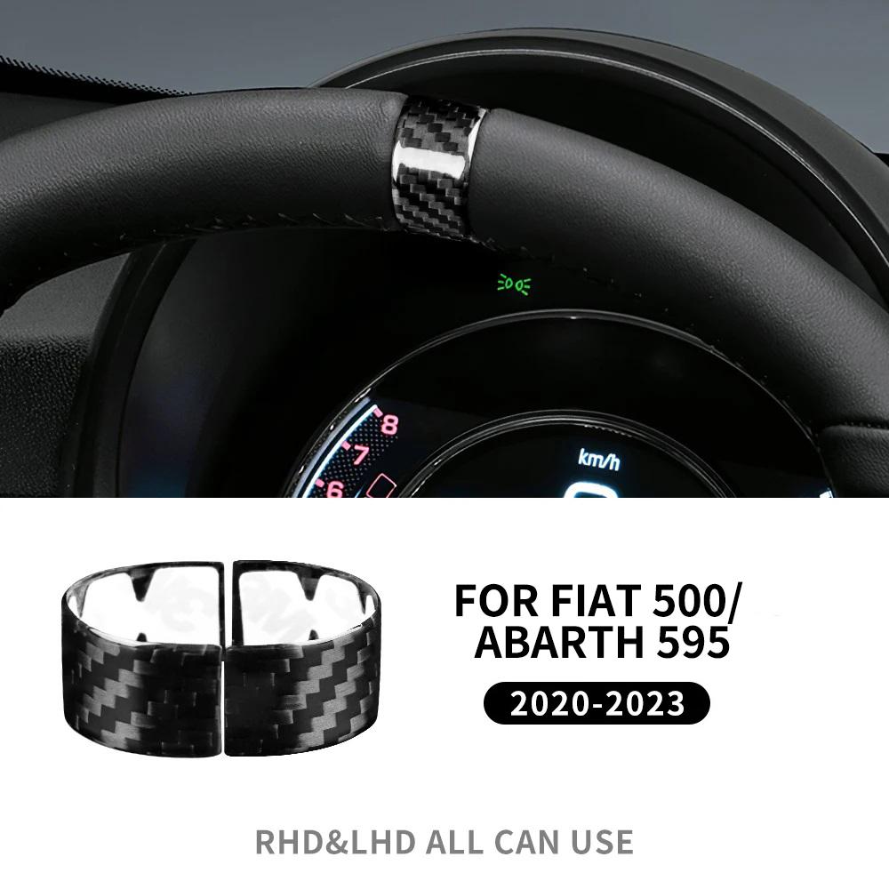 Real Hard Carbon Fiber Sticker For Fiat 500 Abarth 595 695 2008-2013 2014 2015 2016 2017 2018 2019 2020 2025 2025 2025 Car Decor