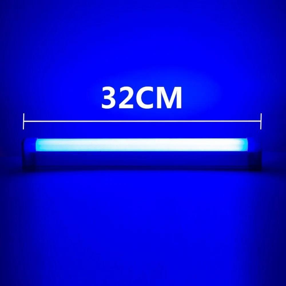 

Colorful Tube Light RGB Light 17cm/32cm USB Light Night Light Purple Blue Light Stick Room LampHandheld Hanging Fill Light Photo 17cm синій