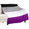 Seamless Repeating Asexual Pride Flag Pattern Throw Blanket Blankets and Throws Anime Thermal Bed Kid'S Vintage Blankets