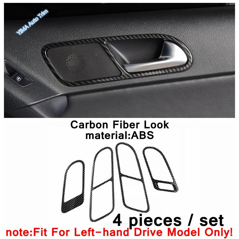 For Volkswagen VW Tiguan MK1 2008 - 2015 Car Steering Wheel / Armrest Handle / Head Lights Panel Cover Trim Interior Accessories