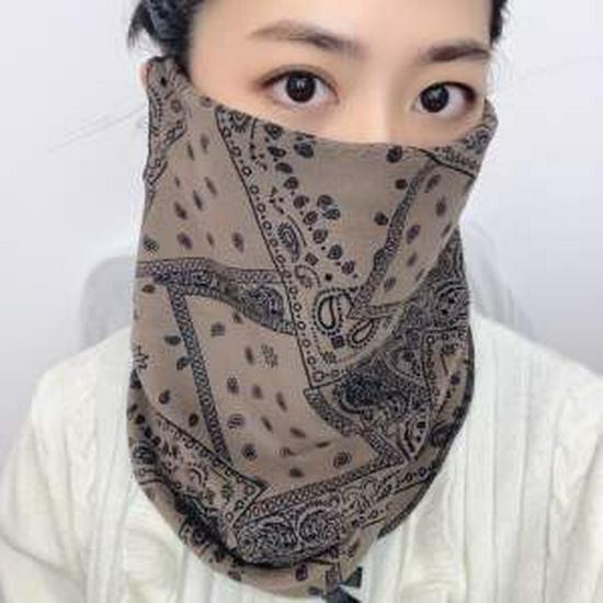 Unisex Ear-Hook Face Mask: Full Face, Windproof, Neck Warmer for Driving & Cycling