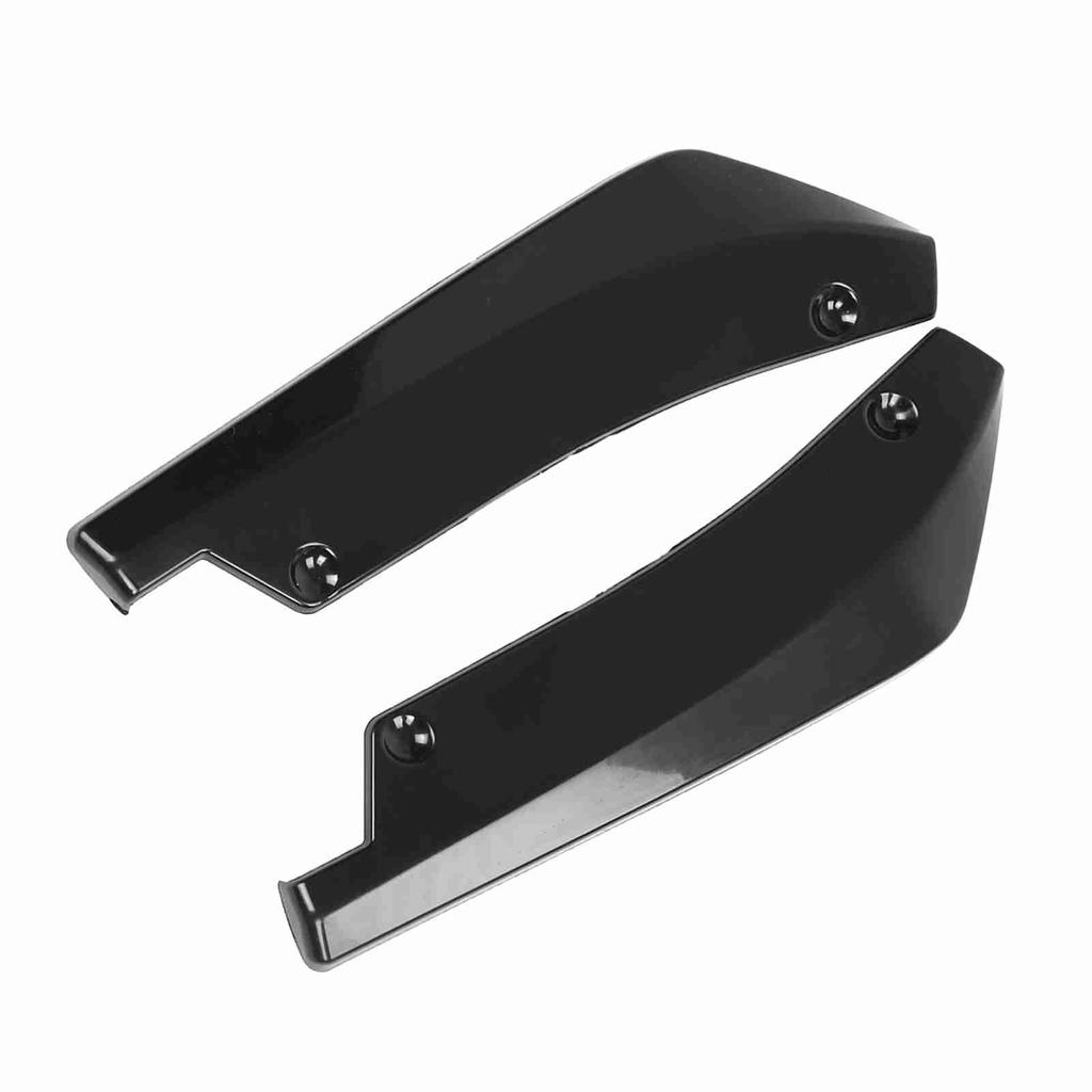 1 Pair of Universal Car Modified Rear Bumper Canard Diffuser Spoiler Lip Splitter Fins
