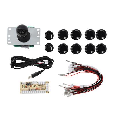 CY 822A DIY Arcade Game Button and Joystick Single Rocker Set for Raspberry Pi PC Game Machine