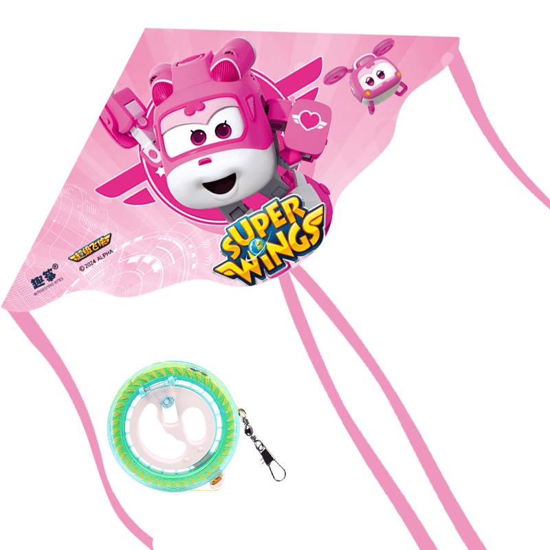 Quzheng Super Wings Dizzy Kite for Kids & Adults