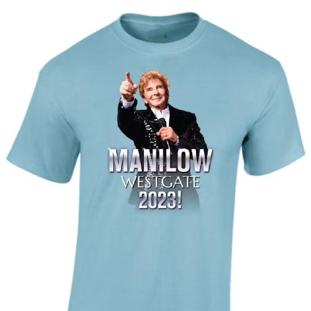 Barry Manilow 2023 Size S-4XL CG724 Unisex T-Shirt