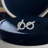 18k Gold Electroplated Full Diamond Minimalist Nose Stud Earrings