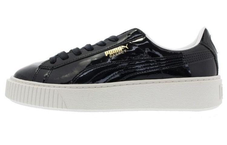 PUMA Basket Platform Patent Peacoat Women s 363314-03 36