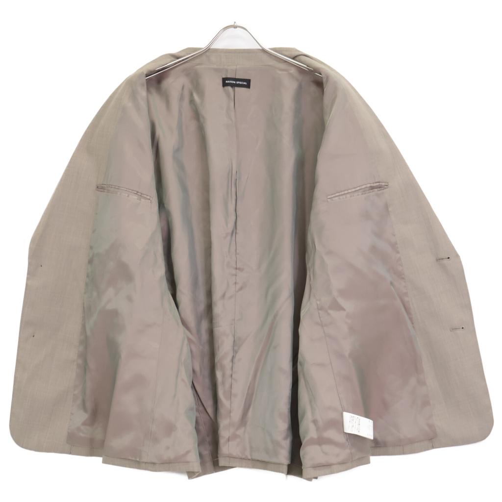 MAISON SPECIAL Excellent condition 21251115902 Oversized single jacket Jacket 38 beigeUsed