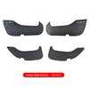 Leather Carbon Fiber Style Car Door Sticker for Mercedes Benz W213 W205 GLC X253 Anti Dirty Anti Kick Pad Protection Accessories