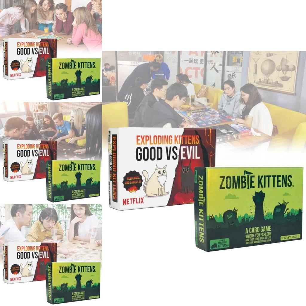 Barking Kittens Exploding Fun And Unique Tabletop Game For Family Gatherings And Parties
