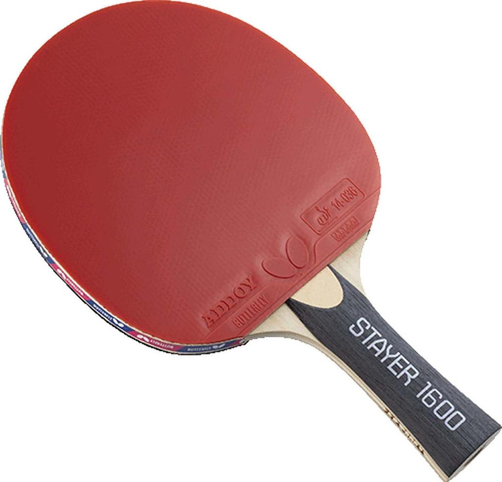 Butterfly Stayer 1600 17080 Table Tennis Rubber Racket for Leisure