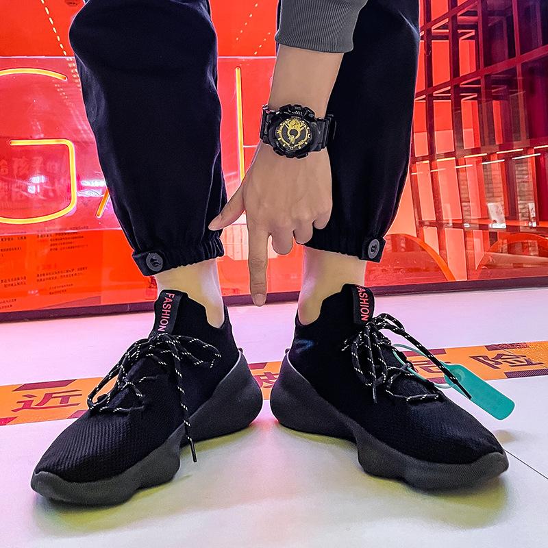 Módní síťované prodyšné dámské tenisky 2024 Velikost 44 Pár Protiskluzové šněrovací boty Pánské ležérní lehké sportovní dámské boty Chaussure Femme