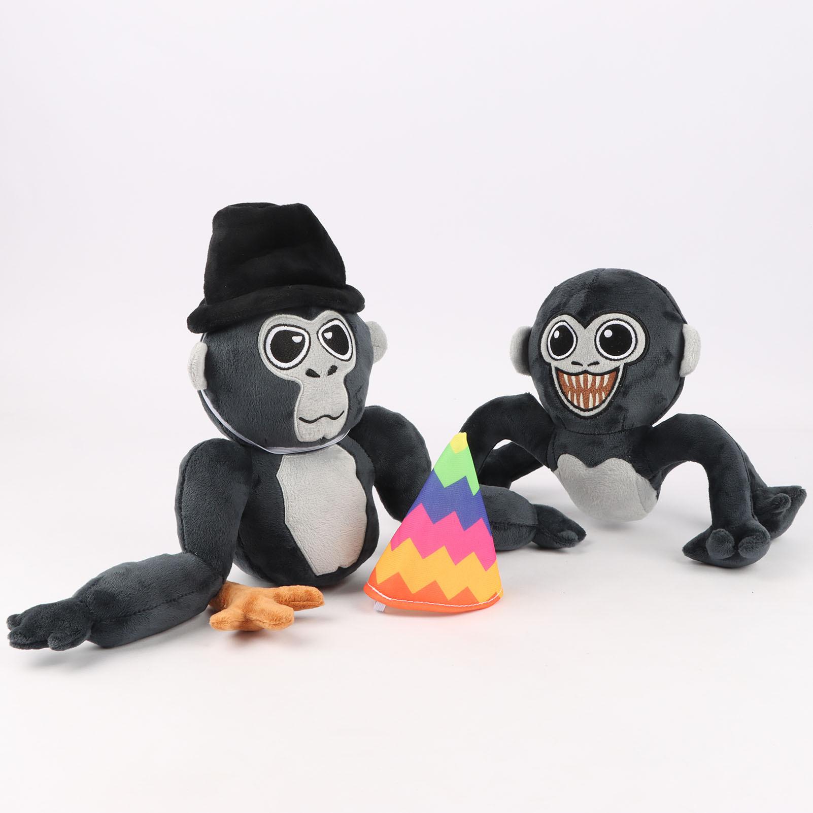 

Новая плюшевая кукла Gorilla Tag Monke, черная длинная рука, плюшевая кукла из мультфильма