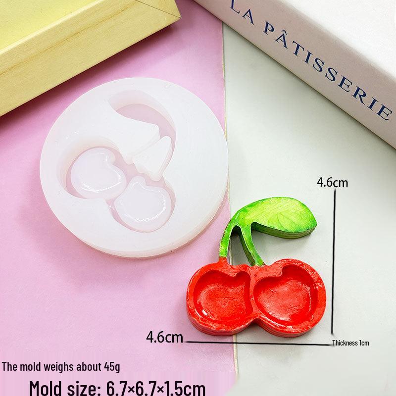3D Berry Squeeze Mold for Cake & Soap Decorations