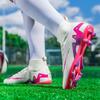 Scarpe da Calcio Alte da Uomo Leggere FG AG Tacchetti Lunghi Scarpe da Calcio per Adulti Leggere Allenamento Atletico Professionale