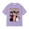 90s Retro Damon Salvatore Graphic T Shirt Unisex Harajuku Fashion Cotton Short Sleeve Tshirts Y2k Unisexs Gothic Clothing TShirt
