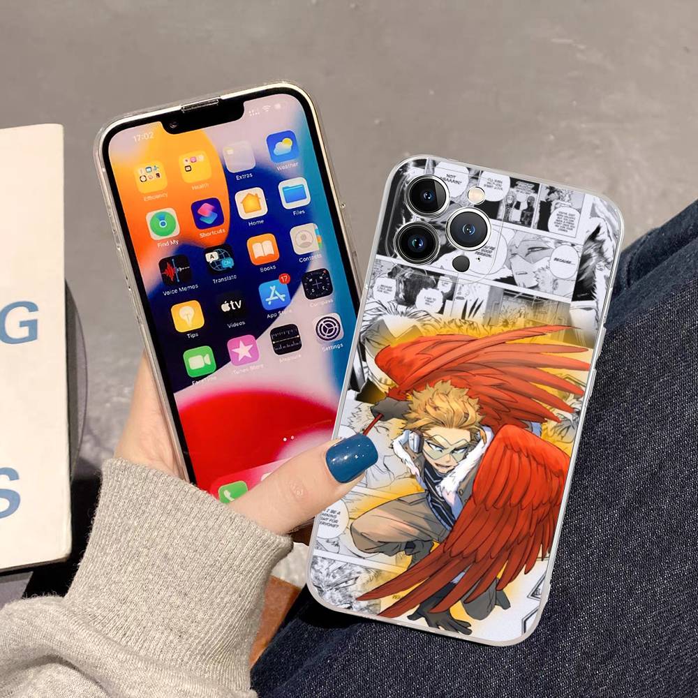 Vintage Anime My Hero A-Academia For IPhone 17 16 15 14 13 12 11 Pro Max Plus Phone Case High End Silicone