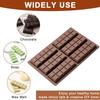 Chocolate Bar Molds - Non-stick Chocolate Molds, Food-grade Silicone Deep Molds for Dubai Pistachios, Candies, Snacks