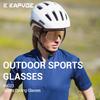 Kapvoe 4lens Cycling Glasses Sunglasses Cycling Goggles Outdoor UV400 Sports Protection MTB Road Mountain Bicycle Drive 4lens