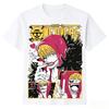 One Piece Trafalgar Law Pure Cotton T Shirt Anime Unisexga Style Casual Streetwear Fashion Hipster Vintage