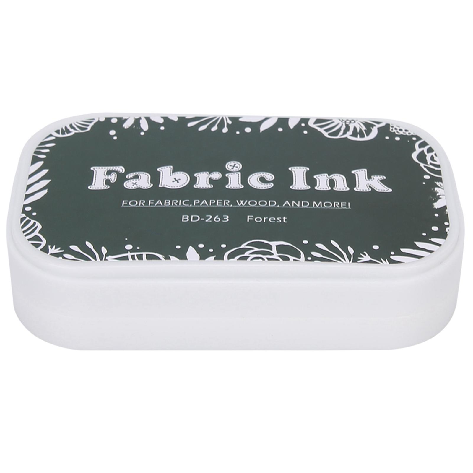 

Restore Style Sponge Color Ink Pad DIY Accessories for Rubber Stamp Paper ClothBD-263 Forest