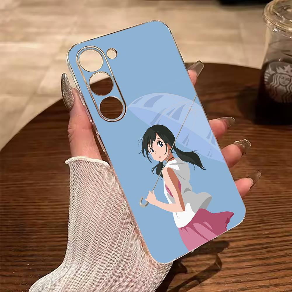 W-W-Y-Weathering- With- You Phone Case For Samsung Galaxy A71,A70,A52,A51,A40,A30 Transparent Cover