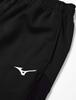 Mizuno Training Black X Size 140 To Japanese Size Warm-Up Pants, Sweat-Wicking, Quick-Drying, 32JD8001, Black, (equivalent 140)
