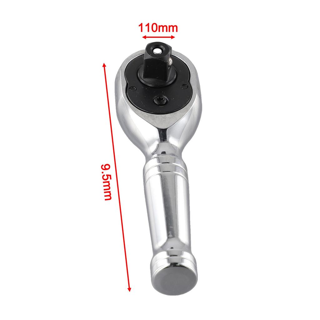Portable Multi Purpose Mini Ratchet Wrench with Chrome Vanadium Steel Build