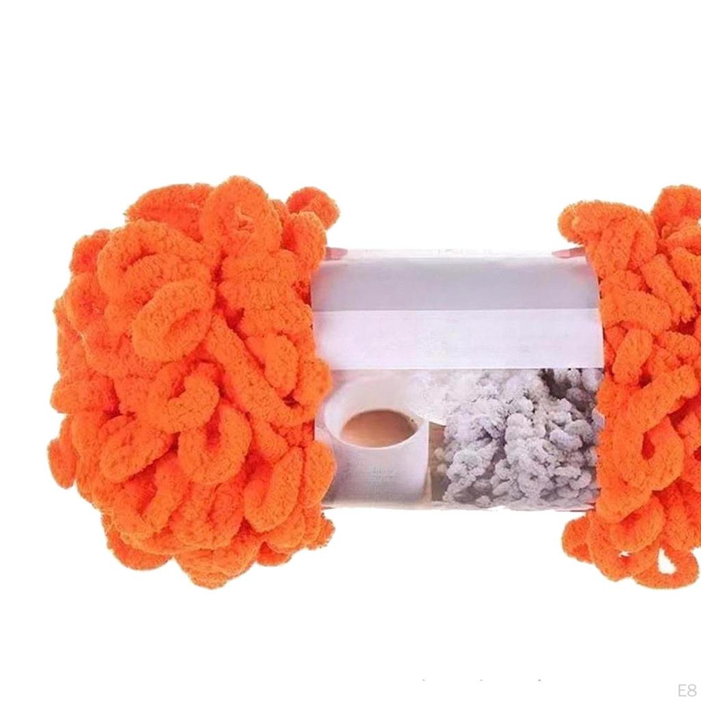 Dickes Wollgarn Voluminös Weich Sommer DIY Häkeln Armstricken Kissen Decke Stricken für