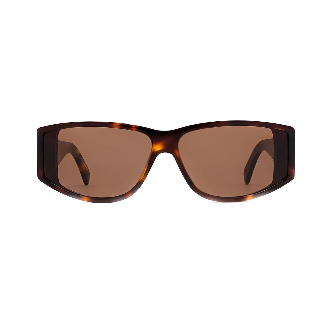 Celine Minimalist Casual Fashion Irregular Frame Sunglasses Unisex sunglasses Brown CL40227U53E Brown,63