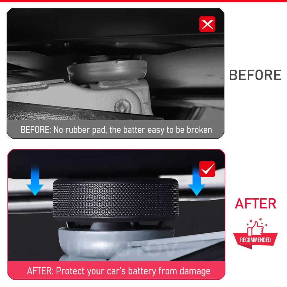 Jack Pad for Tesla 3 Y X S Lifting Jack Puck Jack Stand Rubber Pad Adapter Car Tire Repair Kit Tools Battery Protect Accessories