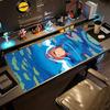 Tapis de Souris Gaming Ponyo Tapis de Souris de Bureau Tapis de Souris de Bureau Base en Caoutchouc Antidérapante Parfait pour Bureau Fournitures de Bureau École Maison