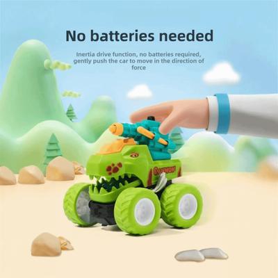 Glissement Inertiel Inertie Voiture Dinosaure Lancement Balistique Véhicule à Tirer Jouet Voiture Dinosaure Jouet pour Enfants