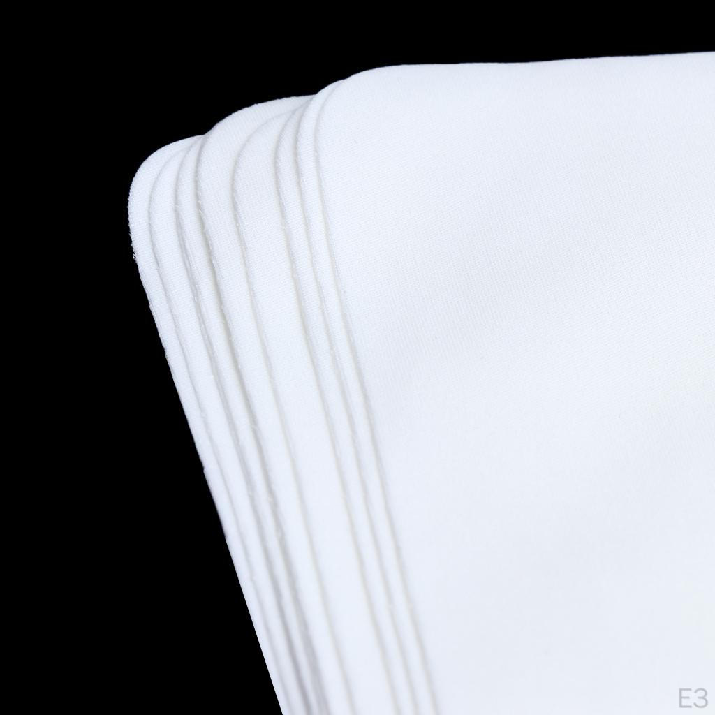 10 Pieces Glasses Cleaning Cloth, Microfiber Cloth 15x18cm - for Glasses, Computer Screen