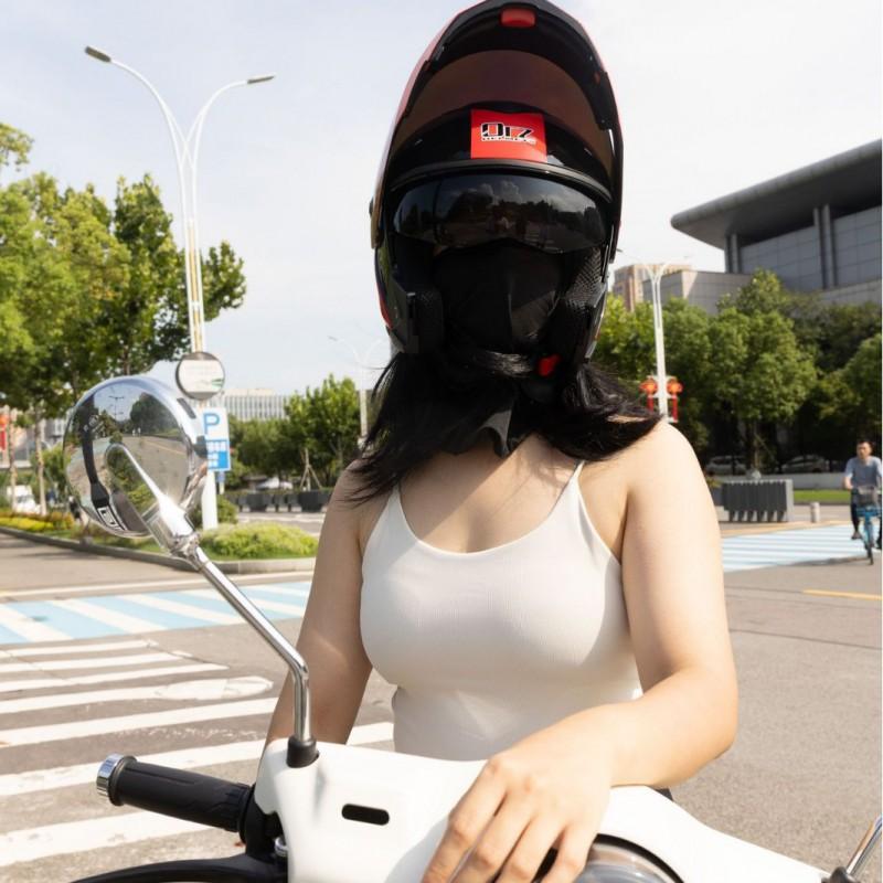 Dual Lens Flip-Up Full Face Motorcycle Helmet Men Women ABS Safety Gear Racing Street Riding