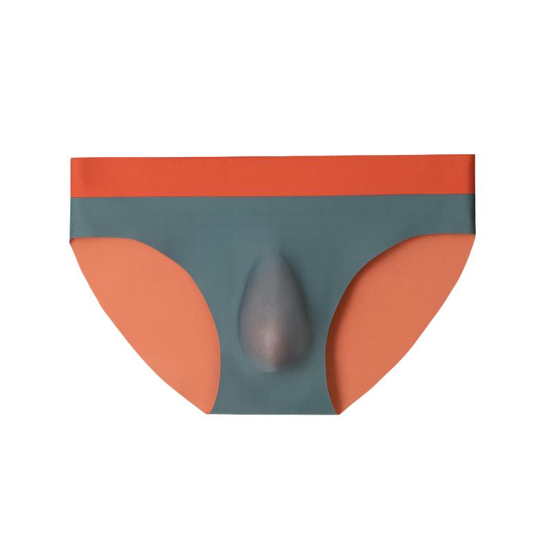 120-Pack Men's Seamless Briefs with 3D Waistband - Double-Sided Fabric, Thin Style, Ideal for Sports