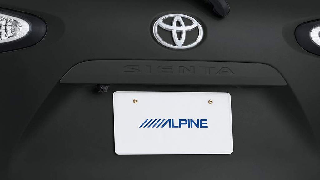 Alpine Rearview Camera Installation Kit for Toyota Sienta (2015.7-2021.6) KTX-C17SI