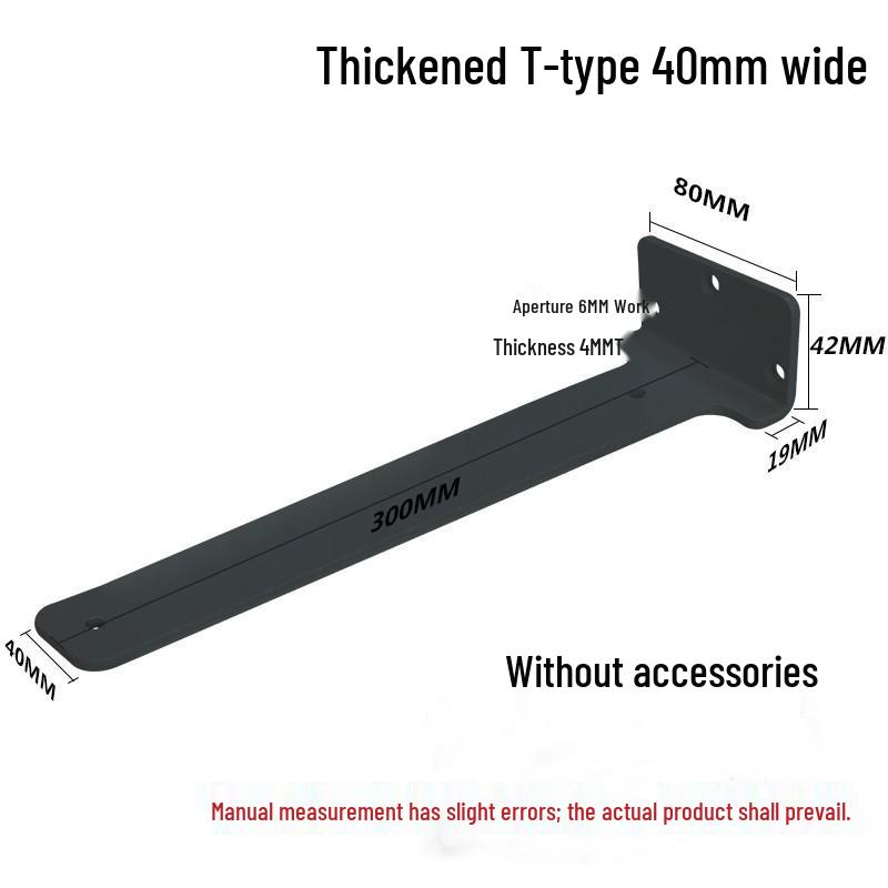 Soporte Triangular de Pared Invisible para Estantes de Escritorio o Mueble de TV