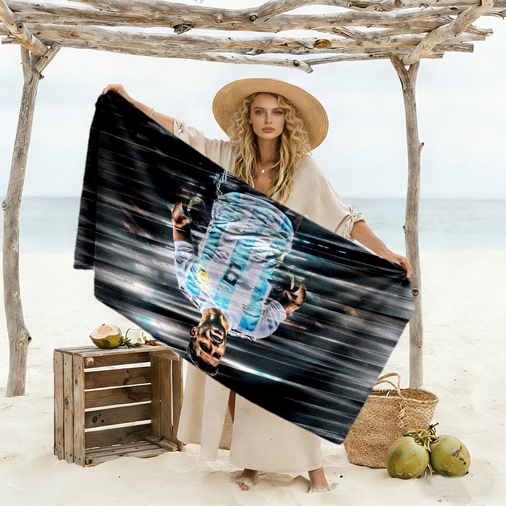 City Player Celebration Beach Towel Super Soft Microfiber Quickdry Fabric Comfortable Lightweight