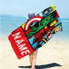Personalized "Spider-Man: Heroic Journey" Beach Towel Microfiber Beach Towel Thin Absorbent for Beach Swimming Yoga Bath Sports. 0910239