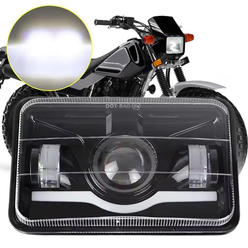 Projector 4"x6" LED Headlight H4656 H4651 LED Headlamp For Honda XR650L 1993-2013 XR250L XR650R XR400R High Low Beam & DRL